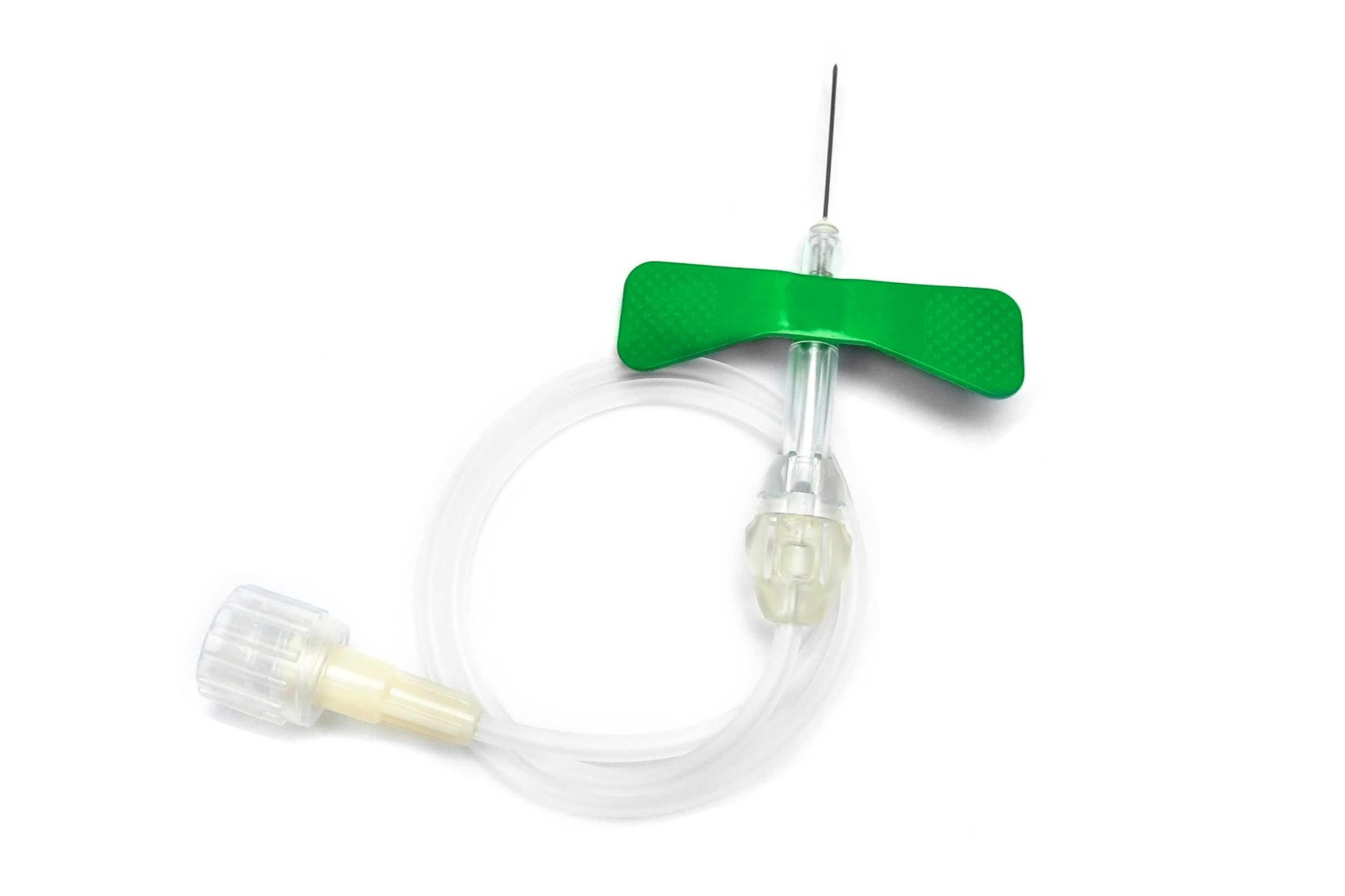 Infusion Set Scalp Vein Safety SecureTouch™ 21 Gauge 3/4 Inch 12 Inch Tubing Without Port (50/BX 10BX/CS) by Exel Corporation  ID 27704